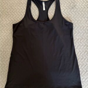 Fabletics Black Racerback Athletic Tank